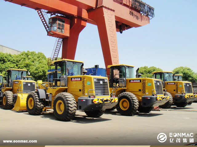 10台徐工装载机出口非洲