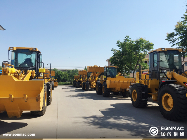 10台徐工装载机出口非洲