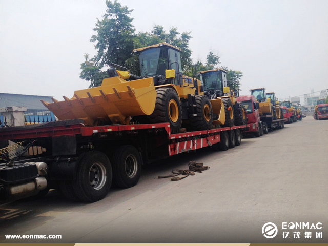 10台徐工装载机出口非洲