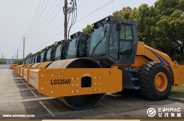 阿尔及利亚客户参观亿茂集团和龙工工厂