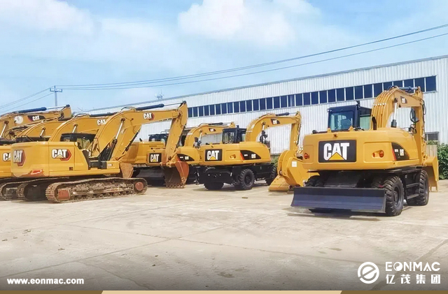 1台卡特彼勒M315D2挖掘机出口马达加斯加