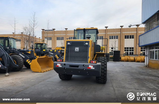4台徐工ZL50GN轮式装载机出口阿尔及利亚